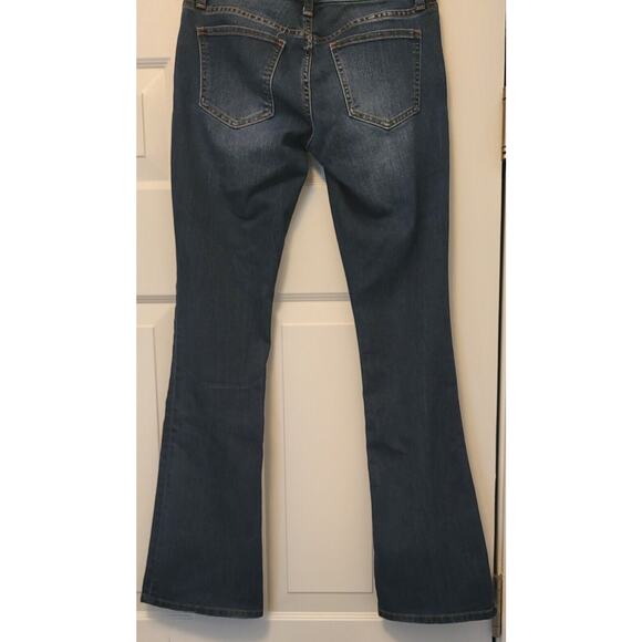 Gap Curvy Flare Womens Low Rise Stretch Blue Jeans Size 25/0r - Picture 7 of 11